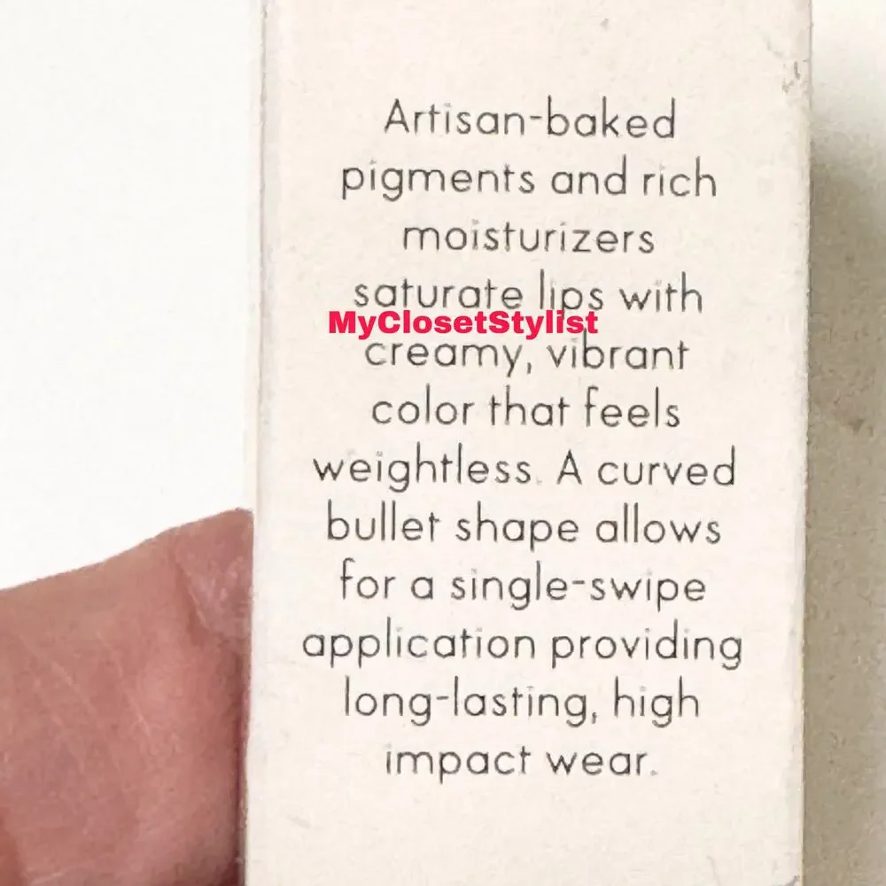Laura Geller MADISON AVENUE PINK Lipstick NEW! NIB in box Baked High Pigment hot
